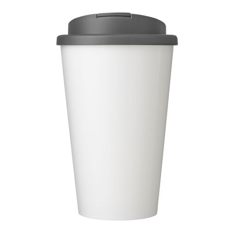 Brite-Americano® 350 ml tumbler with spill-proof lid Transparent-Grey | No Branding | not available | not available