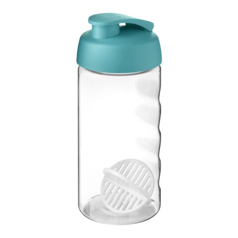 H2O Active® Bop 500 ml shaker bottle Aqua blue-Transparent | No Branding | not available | not available