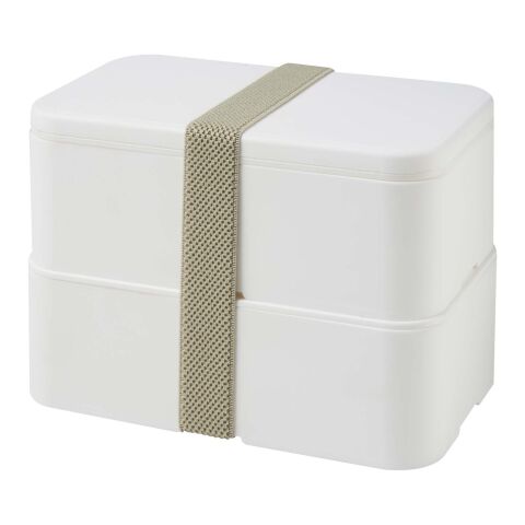 MIYO POP 700+700 ml double layer lunch box White | No Branding | not available | not available