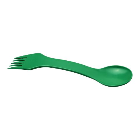 Epsy 3-in-1 spoon, fork, and knife Green | No Branding | not available | not available