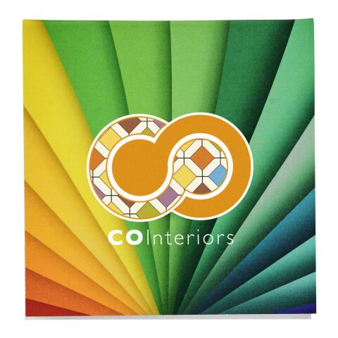 Sticky-Mate® soft cover squared sticky notes 75x75 White | 25 pages | No Branding | not available | not available