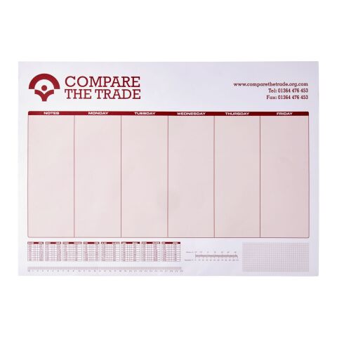 Desk-Mate® A3 notepad White | 25 pages | No Branding | not available | not available