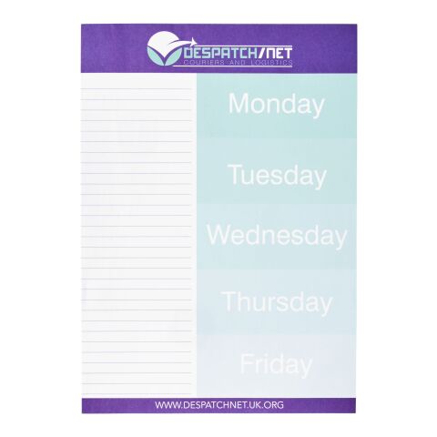 Desk-Mate® A4 notepad White | 25 pages | No Branding | not available | not available