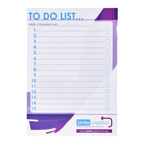 Desk-Mate A5 notepad White | 25 pages | No Branding | not available | not available