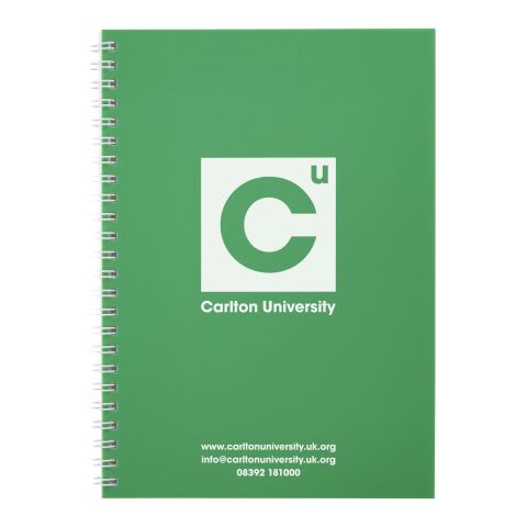 Rothko A5 notebook Green-White | 50 pages | Lithography | Sheets (Portrait spine left) | 148 mm x 210 mm