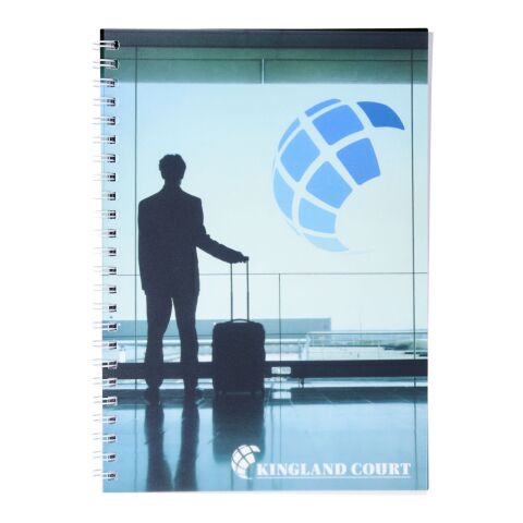 Desk-Mate® wire-o A5 notebook PP cover White | 50 pages | No Branding | not available | not available