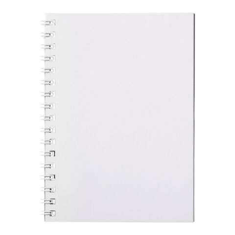 Desk-Mate® spiral A6 notebook PP cover White | 50 pages | No Branding | not available | not available