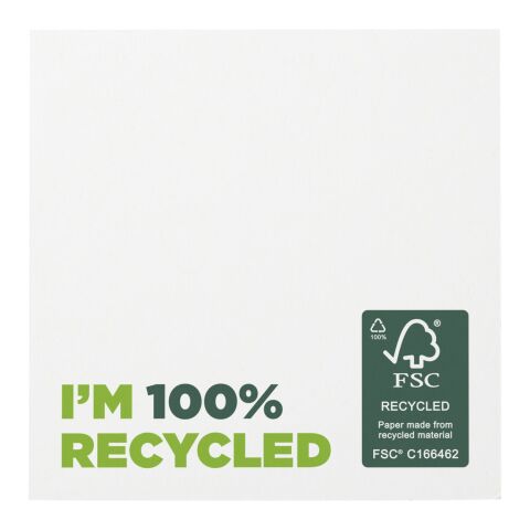 Sticky-Mate recycled sticky notes 75 x 75 mm White | 25 pages | No Branding | not available | not available