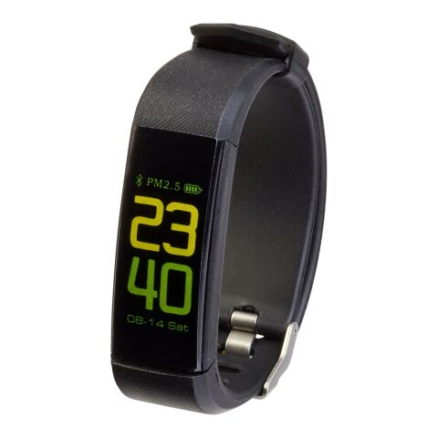 Prixton smartband AT801T with thermometer Standard | Solid black | Laser Engraving | right side | 5 mm x 3 mm