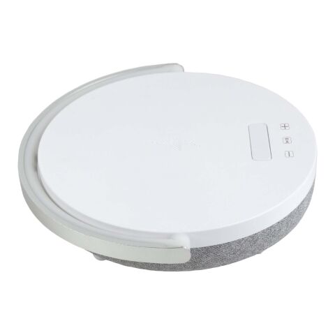 Prixton 4-in-1 10W Bluetooth® speaker with LED light and wireless charging base Standard | white | No Branding | not available | not available