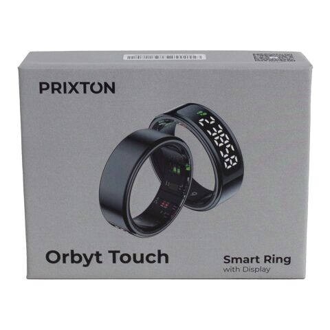 Prixton Orbyt Touch smart ring Solid black | 8(18,3 mm)