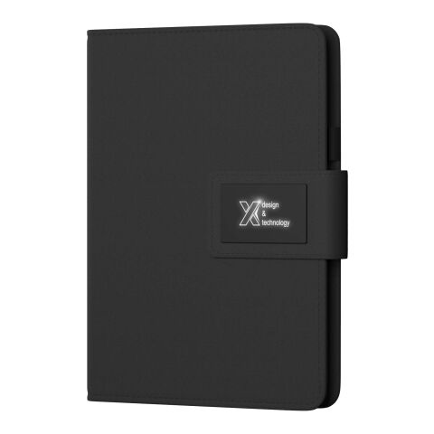 SCX.design O16 A5 light-up notebook powerbank Solid black | No Branding | not available | not available
