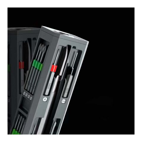 SCX.design T20 30-piece screwdriver and repair set in aluminium case Standard | Solid black | No Branding | not available | not available