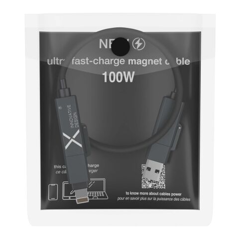 SCX.design C59 100W magnetic silicone charging cable Standard | Solid black | No Branding | not available | not available