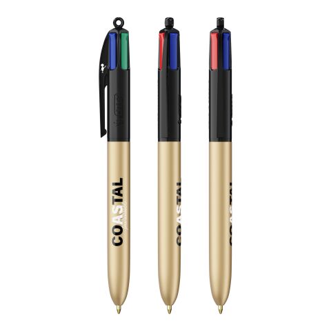 BIC® 4 Colours Glacé Black-gold | No Branding | not available | not available