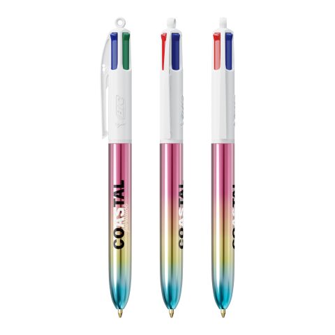 BIC® 4 Colours® Gradient pink-yellow-turquoise