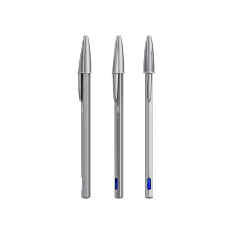 BIC® Cristal® Re New Metal blue ink(1) | Blue ink