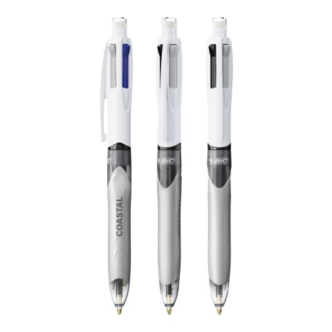 BIC® 4 Colours 3+1HB White-grey