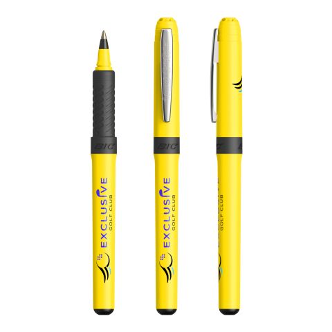 BIC grip roller Yellow-chrome | No Branding | not available | not available | Black ink