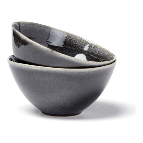 VINGA Nomimono bowl 15,5 cm, 2 pcs set black | No Branding