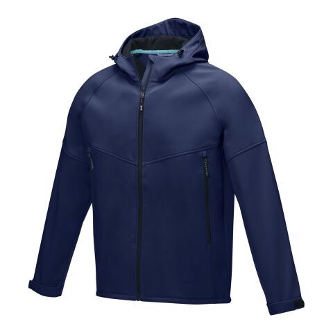 Coltan men’s GRS recycled softshell jacket Standard | Deep blue | M | No Branding | not available | not available | not available