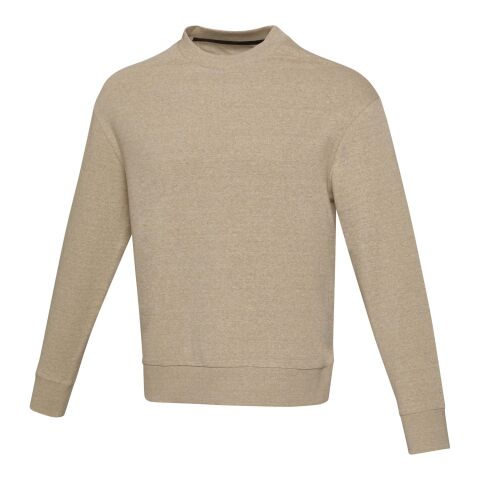 Jet unisex Aware™ recycled crewneck sweater Standard | Oatmeal | XL | No Branding | not available | not available | not available