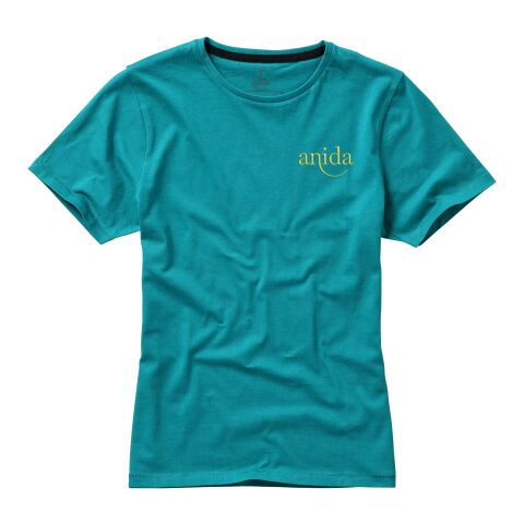 Nanaimo short sleeve women&#039;s T-shirt Standard | Aqua | L | No Branding | not available | not available | not available