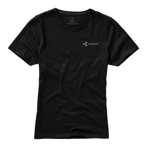 Nanaimo short sleeve women's T-shirt Standard | Solid black | S | No Branding | not available | not available | not available