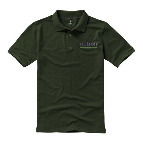Calgary short sleeve men's polo Standard | Army green | XS | No Branding | not available | not available | not available