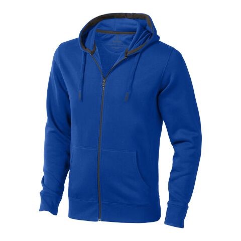 Arora Hooded Full Zip Sweater  Blue | XS