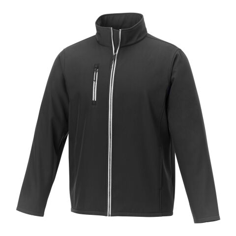 Orion men's softshell jacket Solid black | 2XL