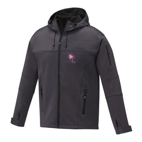 Match men&#039;s softshell jacket Standard | Storm grey | XL | No Branding | not available | not available | not available