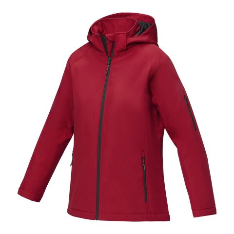 Notus women&#039;s padded softshell jacket Standard | Red | XL | Direct to Film | right chest | 80 mm x 100 mm | 100