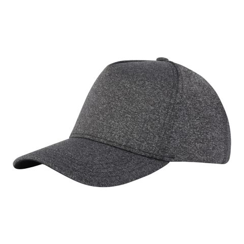 Manu 5 panel stretch cap Standard | Charcoal | Direct to Film | visor | 80 mm x 15 mm | 100