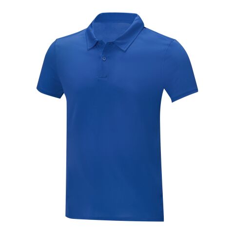 Deimos short sleeve men&#039;s cool fit polo Standard | Blue | L | Direct to Film | right bicep | 90 mm x 120 mm | 300