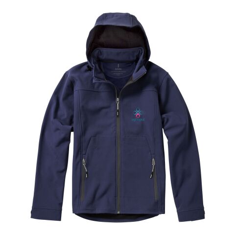Langley men&#039;s softshell jacket Standard | Deep blue | M | No Branding | not available | not available | not available