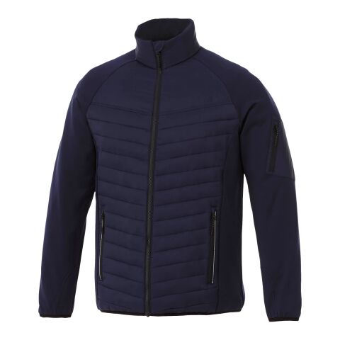 Banff men&#039;s hybrid insulated jacket Standard | Deep blue | M | Direct to Film | left bicep | 40 mm x 40 mm | 100
