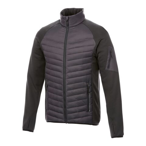 Banff men's hybrid insulated jacket Standard | Storm grey | M | No Branding | not available | not available | not available
