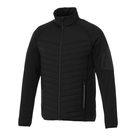 Banff men's hybrid insulated jacket Solid black | 2XL