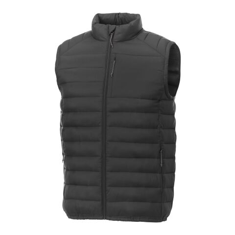 Pallas men&#039;s insulated bodywarmer Standard | Storm grey | M | Digital Transfer | right chest | 90 mm x 30 mm | 50