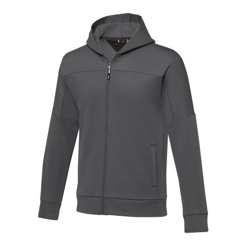 Nubia men&#039;s performance full zip knit jacket Standard | Storm grey | L | Direct to Film | left chest | 120 mm x 120 mm | 300