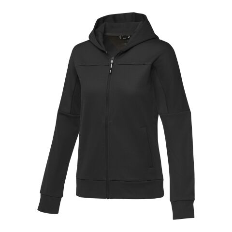 Nubia women&#039;s performance full zip knit jacket Standard | Solid black | 2XL | Direct to Film | right chest | 100 mm x 100 mm | 100