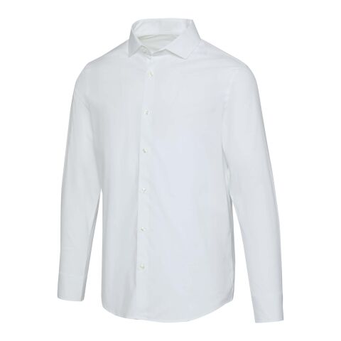 Carnelian poplin men&#039;s shirt Standard | white | XXL | No Branding | not available | not available | not available