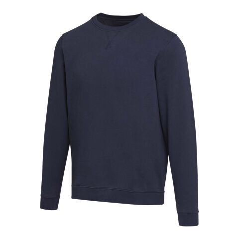 Jasper 280 g/m² unisex OCS organic recycled crewneck sweater Navy | XS