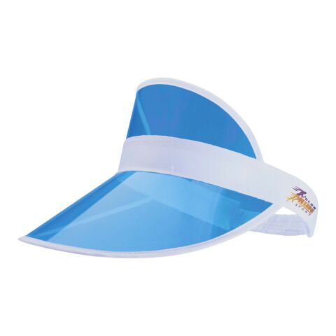 Bright cap with transparent visor  Blue