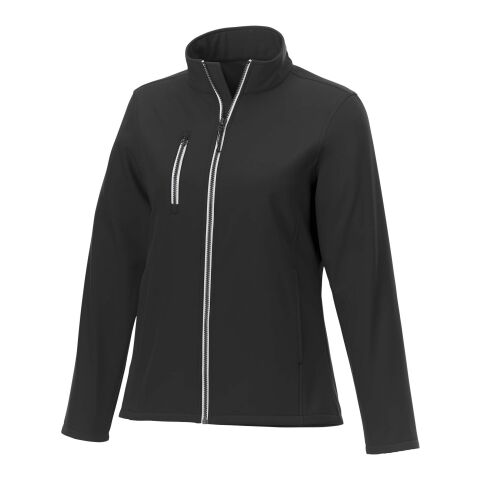 Orion women's GRS recycled softshell jacket Solid black | S