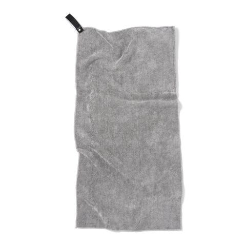 VINGA RPET active dry towel 40x80 grey | No Branding | not available | not available | not available