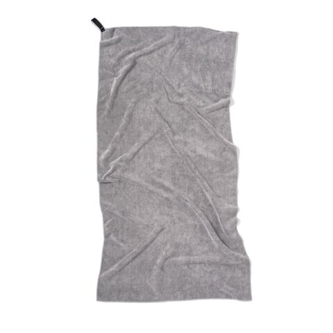 VINGA GRS RPET active dry towel 140 x 70cm grey | No Branding | not available | not available | not available