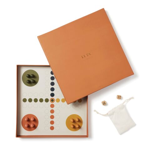 VINGA Ludo coffee table game brown | No Branding | not available | not available