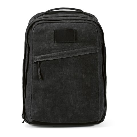 Cape Town Backpack 27L rCotton 230gsm. Fits 17&quot; laptop Solid black | No Branding | not available | not available | not available